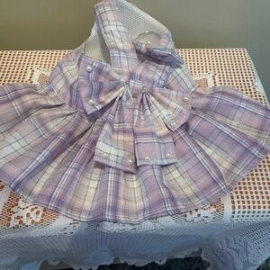 GIRL DOG OUTFIT - THREE MATCHING PIECES - 2XL